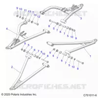 SUSPENSION AVANT CONTROL ARMS