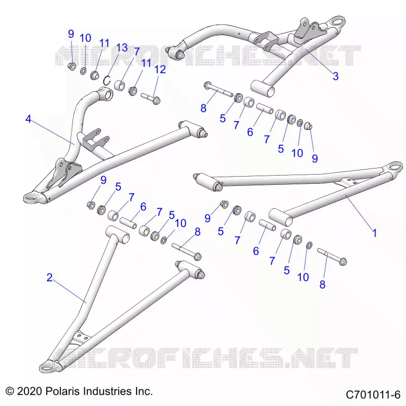 SUSPENSION AVANT CONTROL ARMS