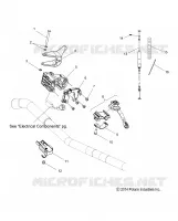 MOTEUR, THROTTLE CONTROL ASM.