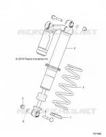 SUSPENSION AVANT SHOCK MOUNTING
