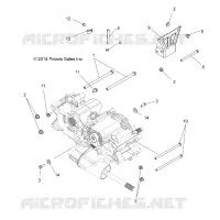 DRIVE TRAIN, MAIN SUPPORT PONT