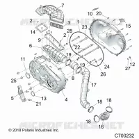 SYSTÃˆME DE TRANSMISSION, CLUTCH COVER AND DUCTING
