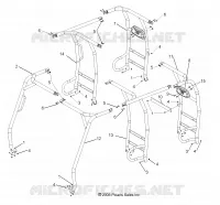 CHASSIS, CAB CADRE