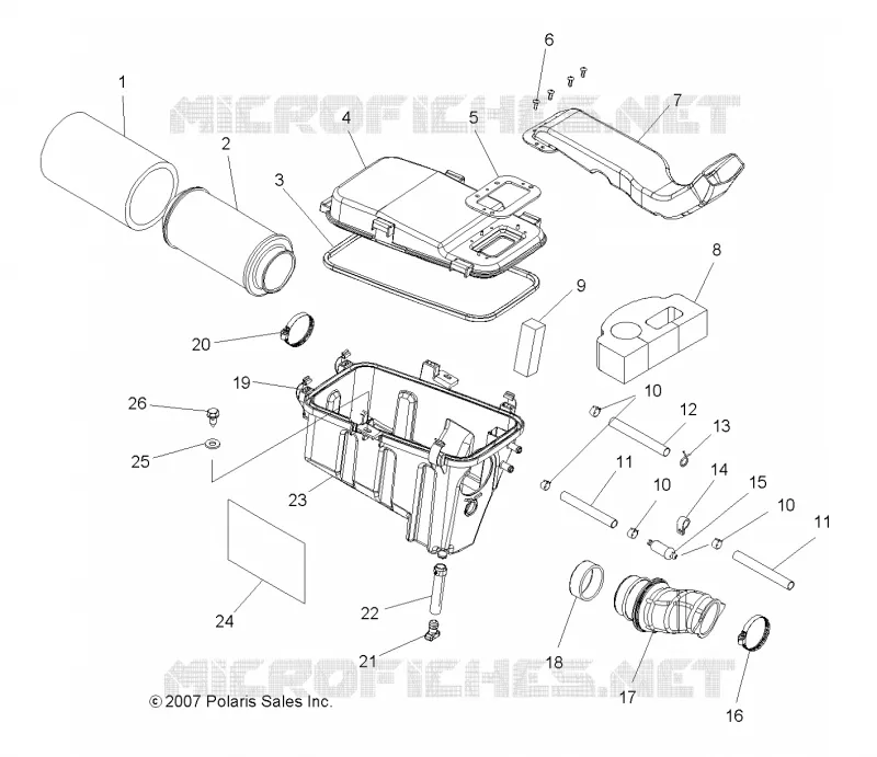 MOTEUR, PRISE D'AIR SYSTEM