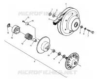 EMBRAYAGE DE TRANSMISSION 6X6 400L