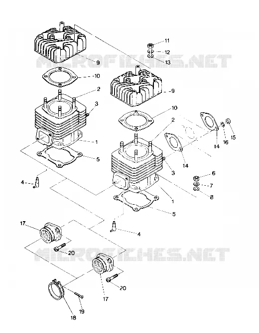 CYLINDRE   SPRINT E/S (4914151415023A)
