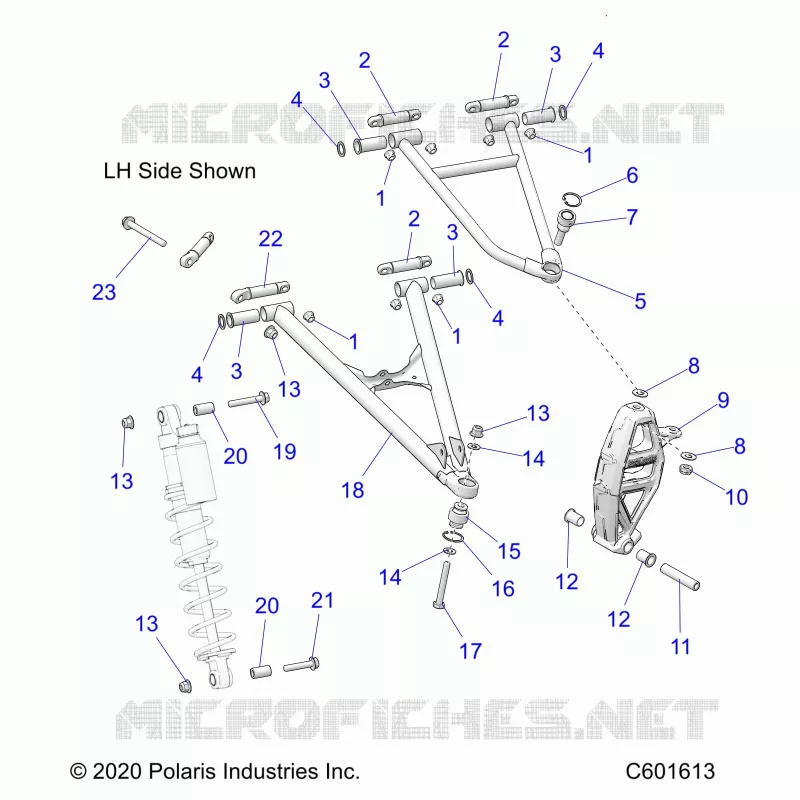 TRIANGLES SUSPENSIONS AVANT 