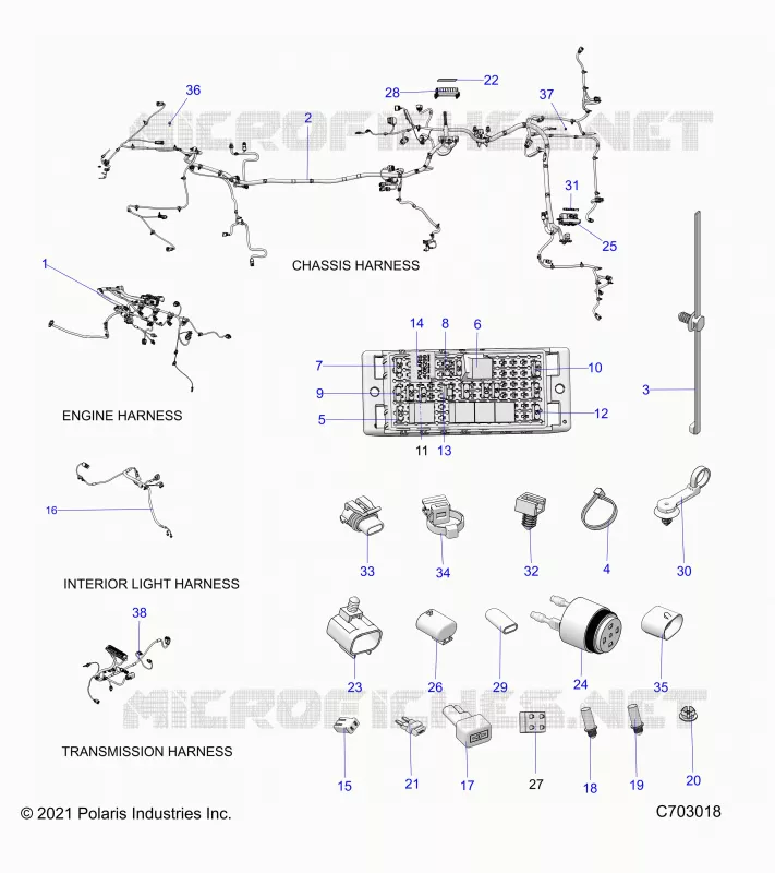 ELECTRICITE, WIRE HARNESS