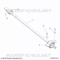 SYSTÃˆME DE TRANSMISSION, REAR PROP SHAFT