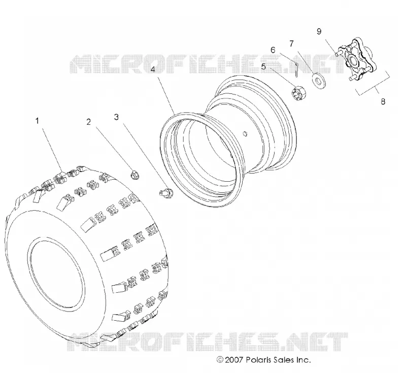 ROUES, REAR