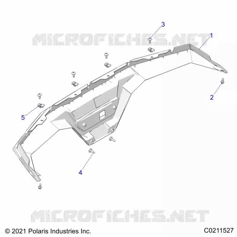 CARROSSERIE ARRIERE BUMPER