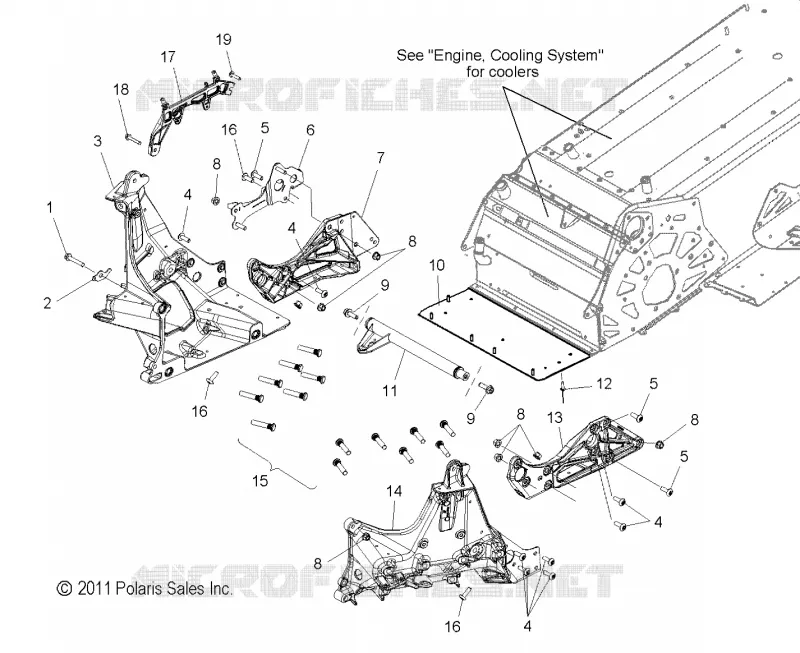 CHASSIS, BULKHEAD ASM.
