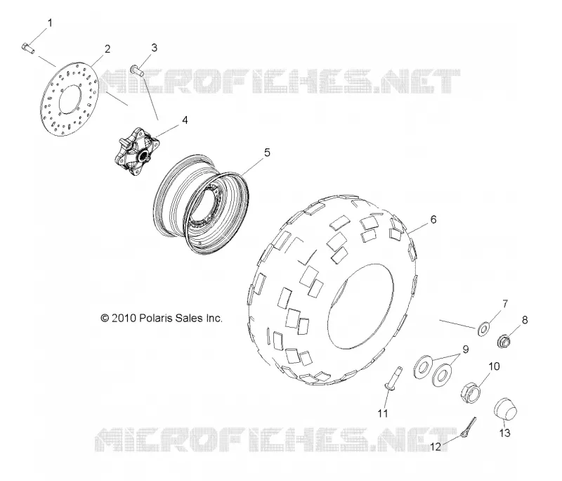 ROUES, REAR