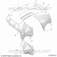 CARROSSERIE ARRIERE CAB