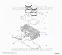 CYLINDRE AND PISTON