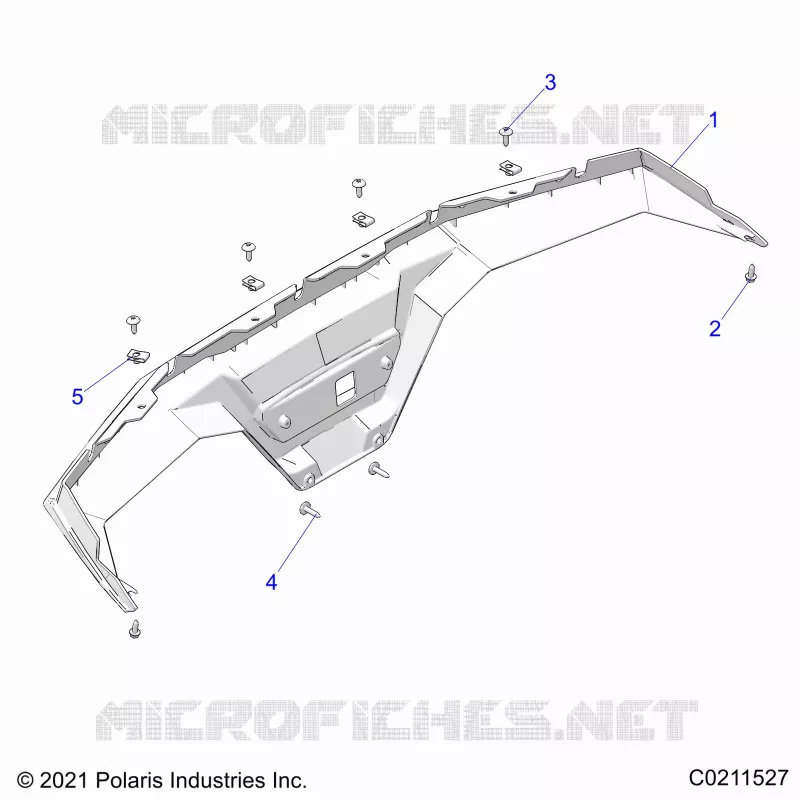 CARROSSERIE ARRIERE BUMPER
