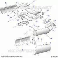 ENGINE, ECHAPPEMENT