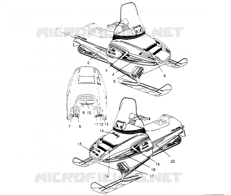 EMBLEMES LITE DELUXE 0953431 (4928902890A014)