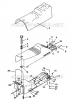 SIEGE ET RESERVOIR TRAIL DELUXE E940262 (49273827380002)