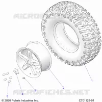 ROUES, FRONT/REAR
