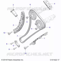 CHAINE DE DISTRIBUTION AND SPROCKET