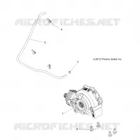 DRIVE TRAIN, FRONT SUPPORT PONT