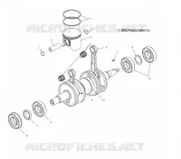 PISTON ET VILEBREQUIN (800)