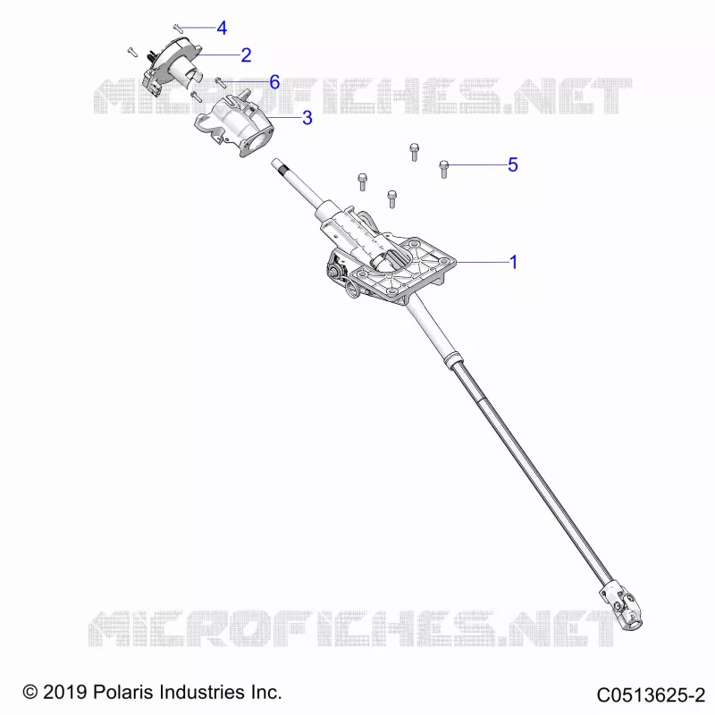 STEERING, UPPER STEERING ASM.
