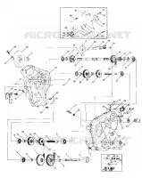 FREIN ET CARTER DE CHAINEE SUPERTRAK (491713171311A)