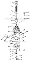 CARBURATEUR CLASSIC TOURING  0973365 AND EUROPEAN CLASSIC TOURING  E973365 (4938493849C012)