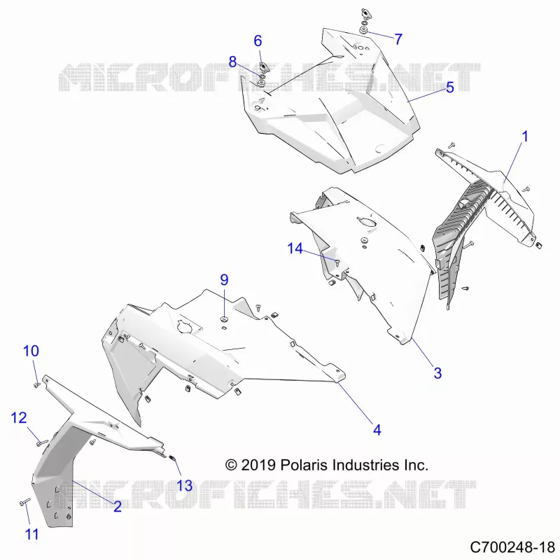 CAPOT AND FRONT BODY WORK