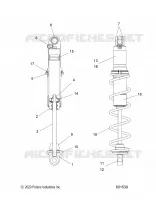 AMORTISSEUR, IFS MONOTUBE 7045528