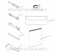 OUTILS XLT RMK 0960956, XLT SKS 0960556 and EUROPEAN XLT SKS E960556 (4931813181D003)