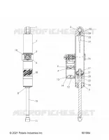 SUSPENSION, AMORTISSEUR ARRIERE TRACK
