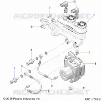 BRAKES, MAITRE CYLINDRE AND ABS MODULE