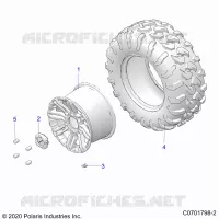 ROUES, REAR
