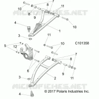 SUSPENSION AVANT A-ARMS