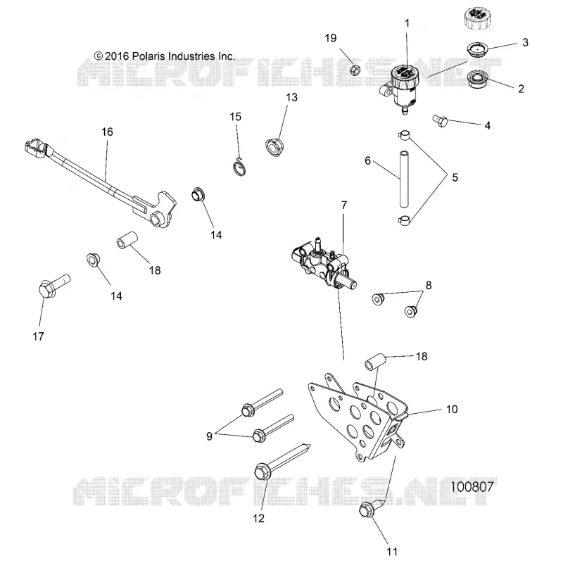 BRAKES, BRAKE PEDAL AND MAITRE CYLINDRE
