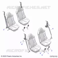 SIEGE BELT MOUNTING