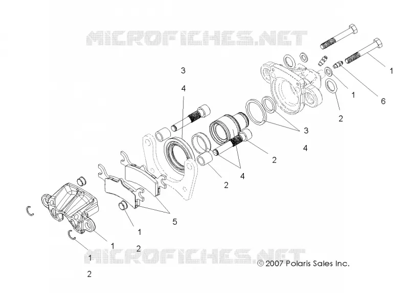 FREIN ARRIERE CALIPER