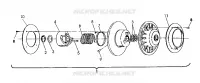 EMBRAYAGE DE TRANSMISSION 500 XLT (4921662166028A)