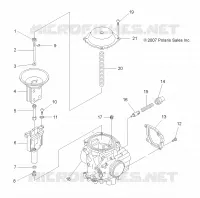 CARBURATEUR, UPPER
