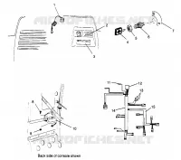 ALLUMAGE ET FAISCEAU ELECTRIQUE 500 EFI 0963774 and EUROPEAN 500 EFI E963774 (4936183618A014)