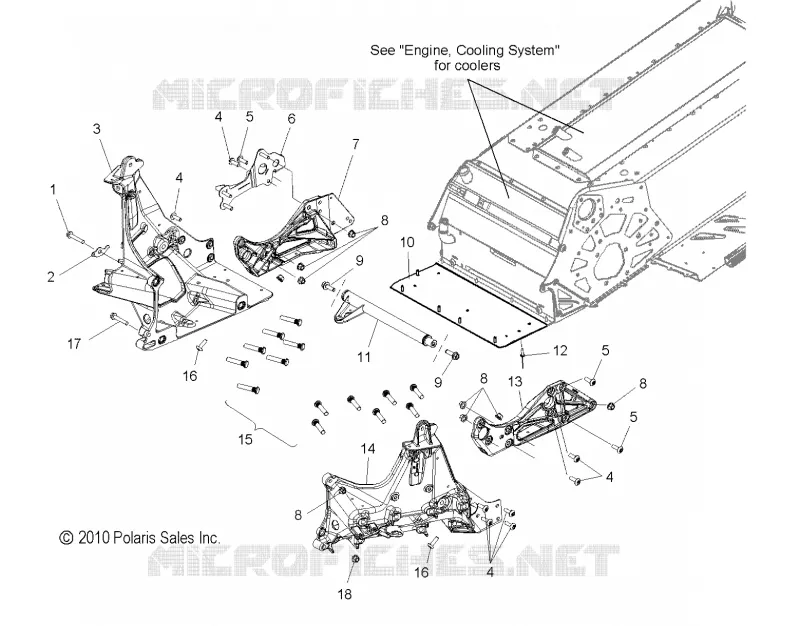 CHASSIS, BULKHEAD ASM.