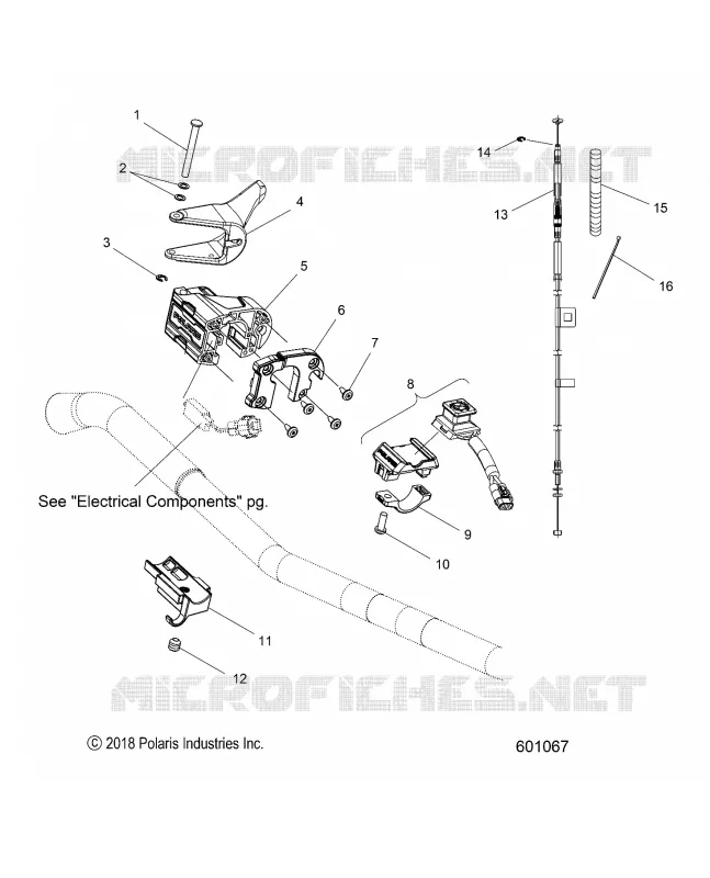 ENGINE, ACCELERATEUR CONTROL ASM.