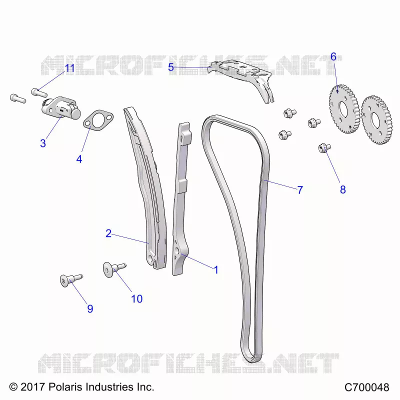 CHAINE DE DISTRIBUTION AND TENSIONER