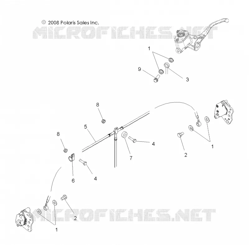 FREIN AVANT FREIN LINES