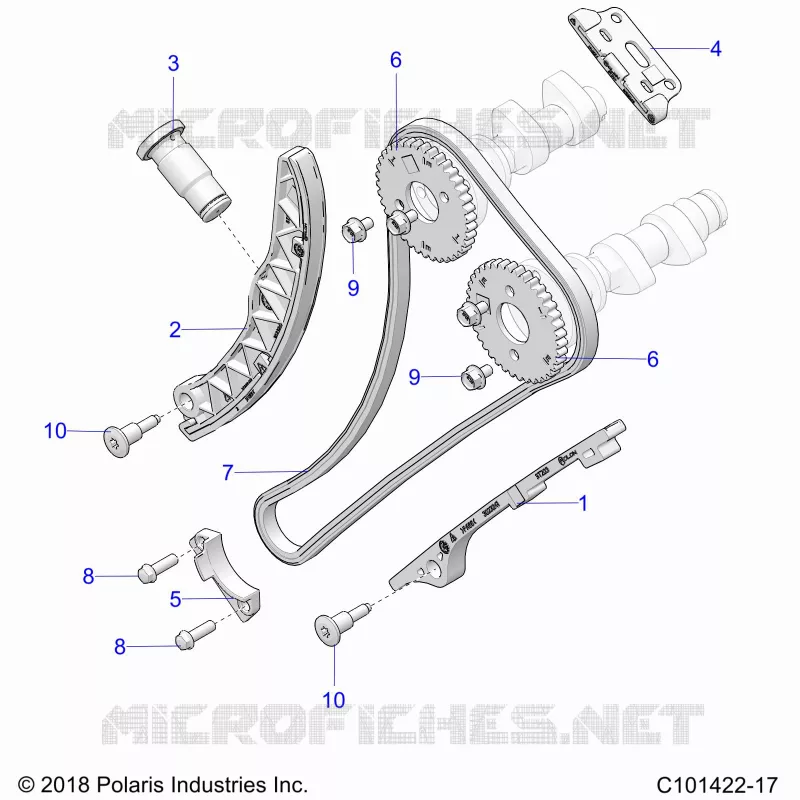 CHAINE DE DISTRIBUTION AND SPROCKET