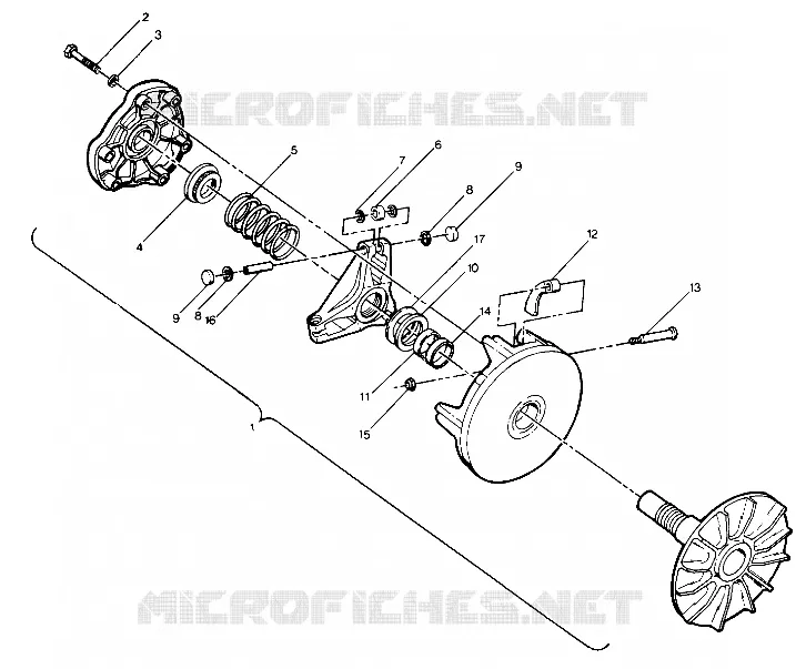 EMBRAYAGE DE TRANSMISSION ASSEMBLY (4913521352024A)