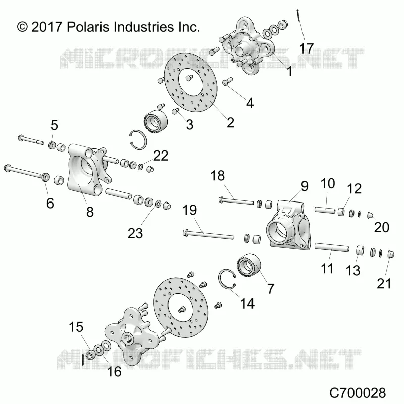 SUSPENSION ARRIERE CARRIER